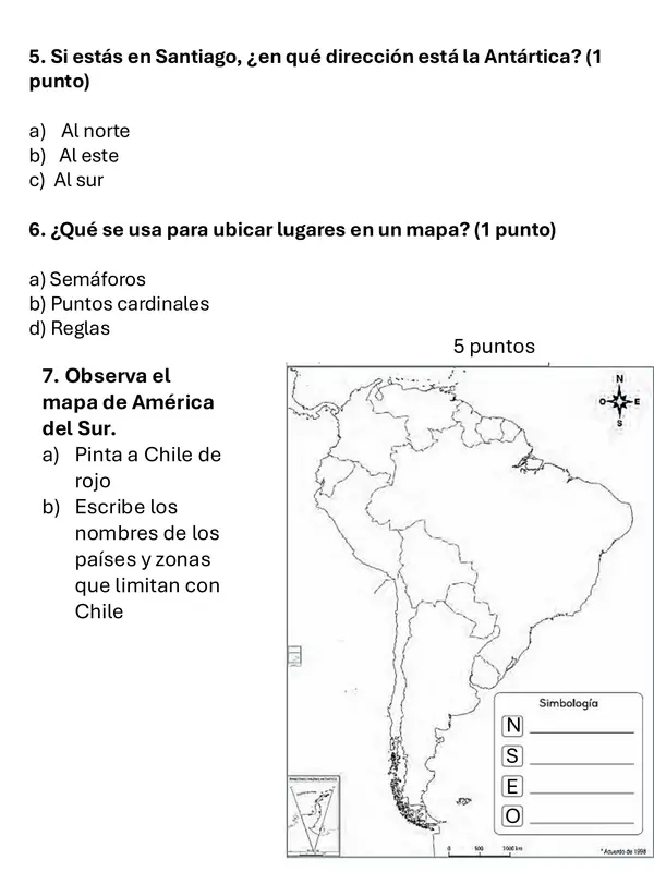 Evaluación paisajes Geográficos de Chile
