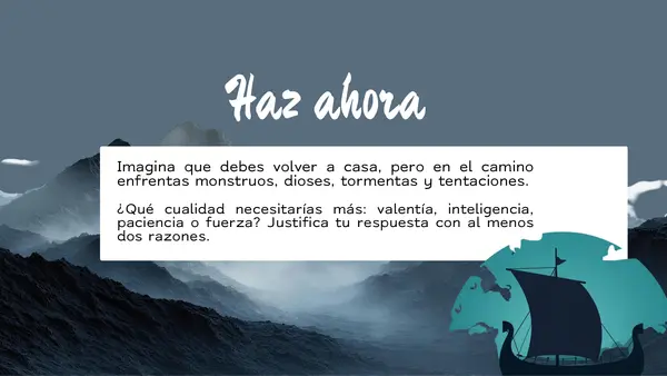 La odisea (con actividades)