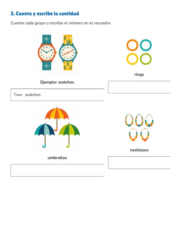ACTIVIDAD: ACCESORIES