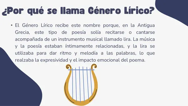 Género Lírico – Conceptos y Elementos