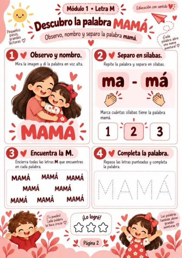 Pequeños pasos, grandes lectores | Cuadernillo completo de iniciación a la lectura y escritura