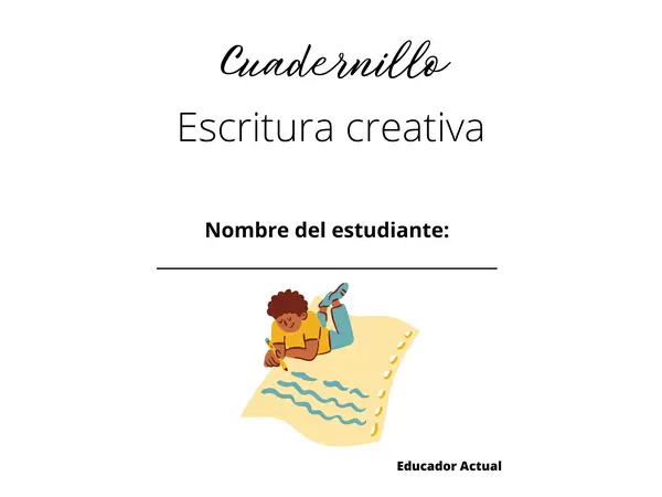 Cuadernillo escritura creativa