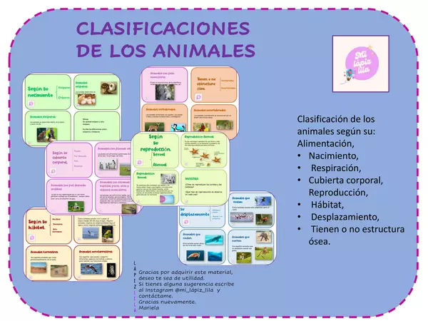 CLASIFICACIONES DE LOS ANIMALES