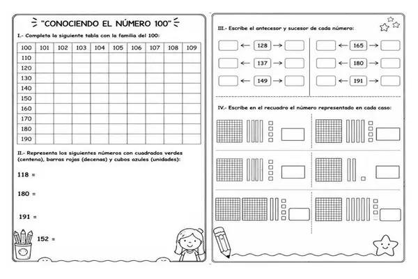 NUMEROS HASTA EL 199