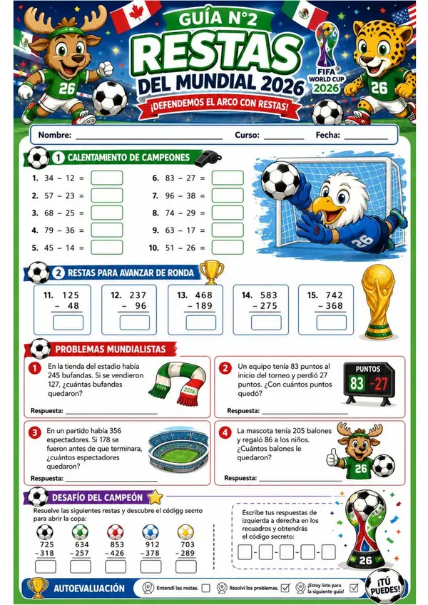 COMPILADO GUÍAS MATEMÁTICAS (MUNDIAL 2026)