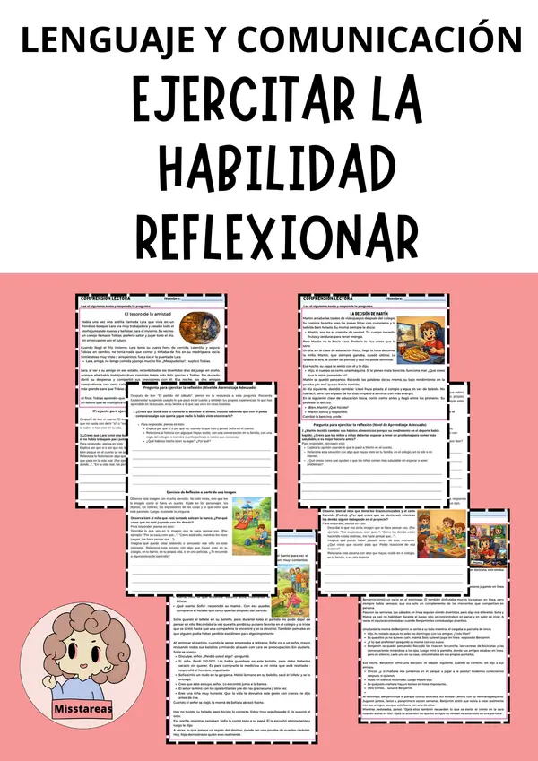 Habilidad de Reflexionar Lenguaje y Comunicación