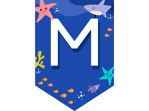 Banderines "Mes del Mar"