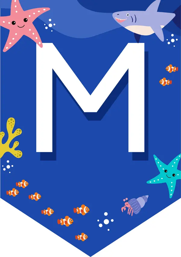 Banderines "Mes del Mar"