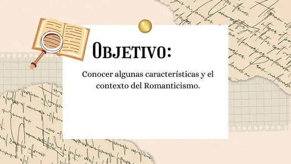 PPT Romanticismo Primero Medio
