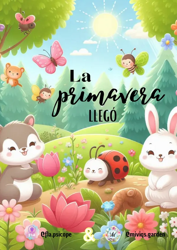 Cuadernillo Cognitivo de Primavera (20 Actividades)