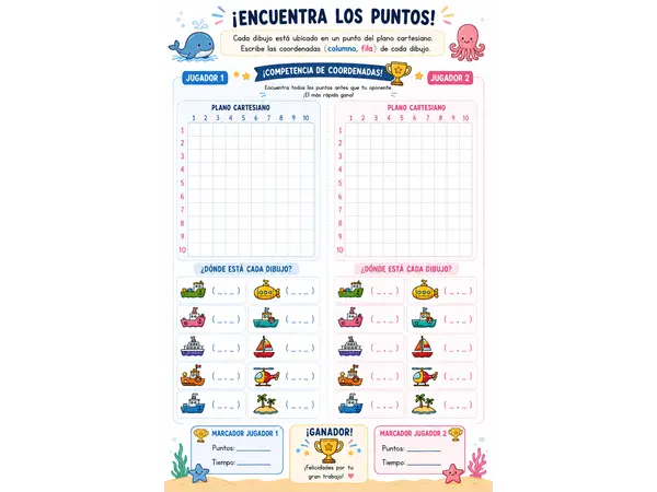  Batalla de Coordenadas 🚢