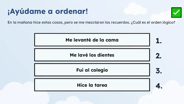6° Secuenciar y Comparar Información 