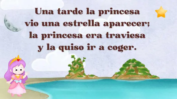 Comprensión lectora de un poema: Margarita está linda la mar