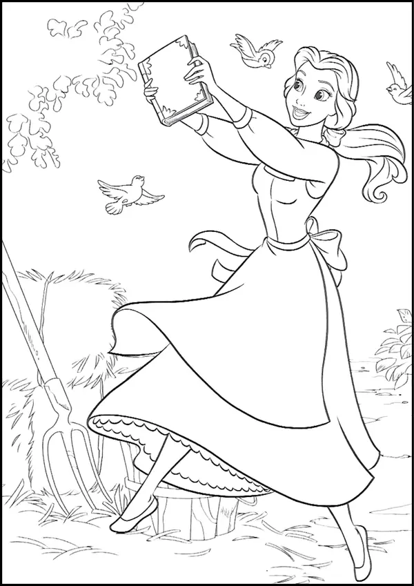Dibujos cuentos para pintar 