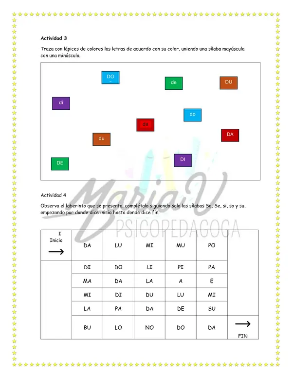Cuadernillo de apoyo de Lenguaje N°2: Letras D – T – N – V 