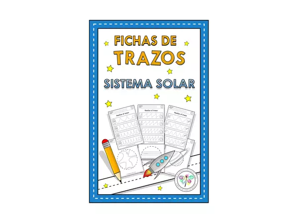 Fichas de Trazos Sistema Solar Planetas