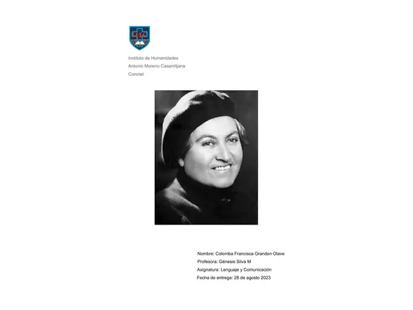 Gabriela mistral