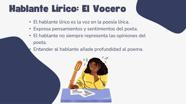 Género Lírico – Conceptos y Elementos