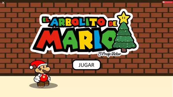 El Arbolito de Mario 🎄⭐ (Plantilla de PowerPoint)