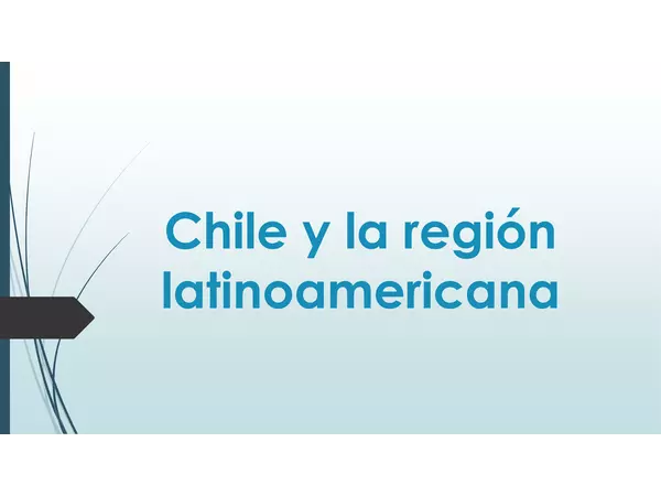 Clase Concepto Latinoamerica, Chile y la región Latinoamericana