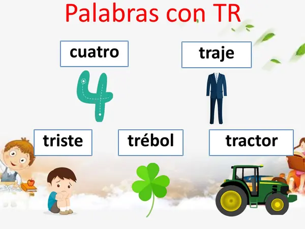 Grupos consonántico TR -TL 