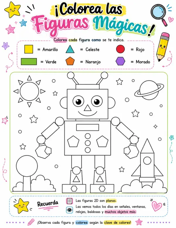 Figuras Mágicas: Pack Completo de Figuras Geométricas 2D