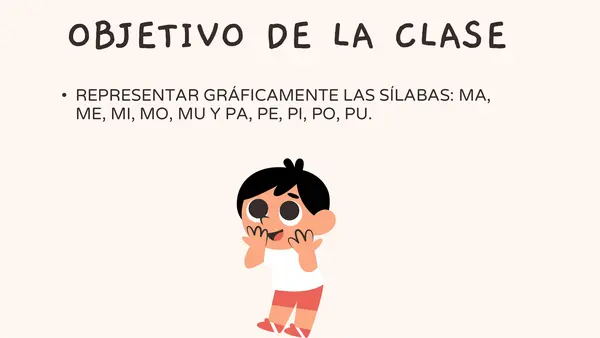 DICTADO SÍLABAS PA, PE, PI, PO, PU, MA, ME, MI, MO, MU