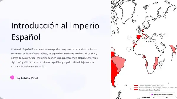 Introducción al Imperio Español