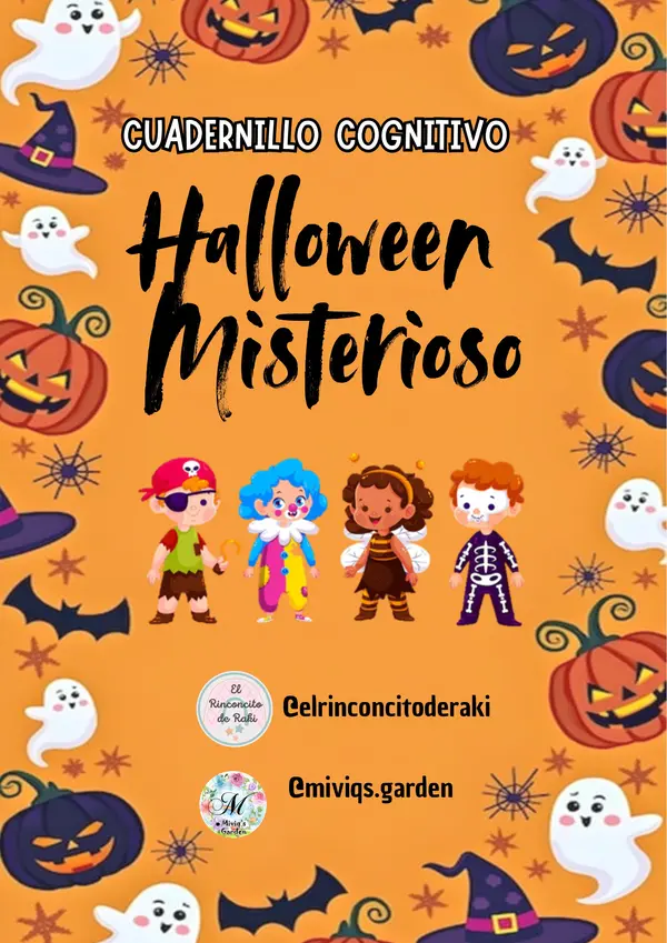   Cuadernillo de Halloween (19 actividades)