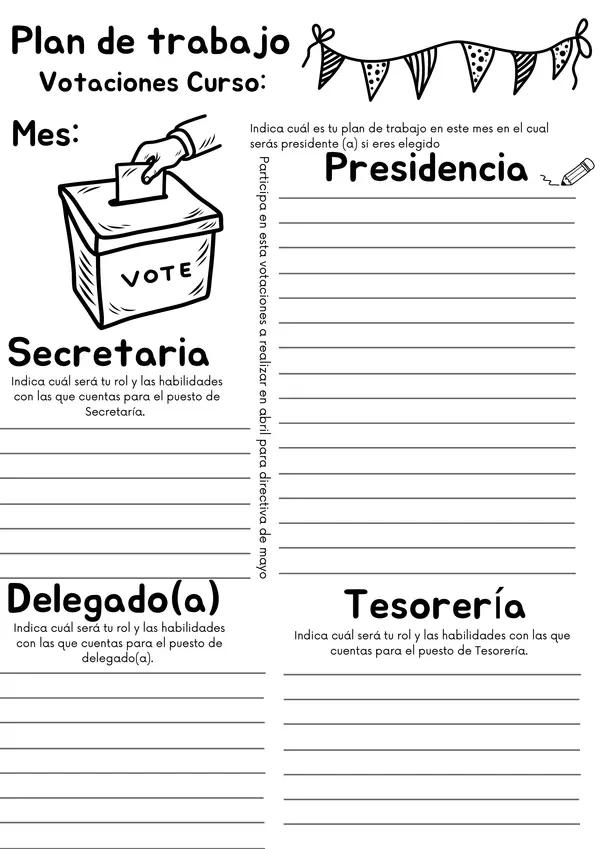 Kit :  Votaciones en el aula 
