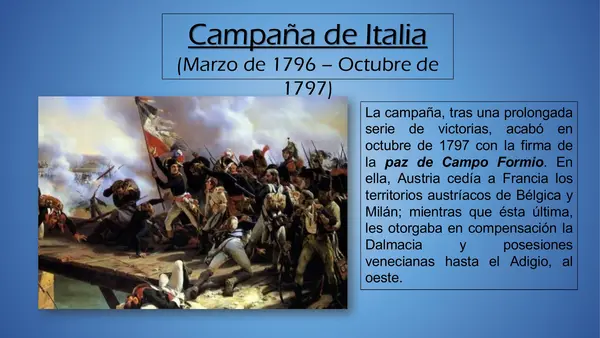 El Imperio Napoleónico – Vida, conquistas y caída · Secundaria