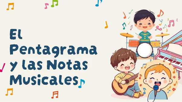 El Pentagrama y las Notas Musicales