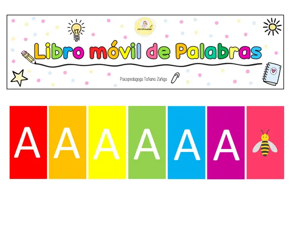 Libro Móvil de Palabras