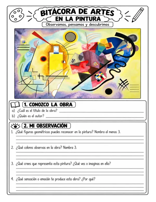 Obras de arte 2° básico