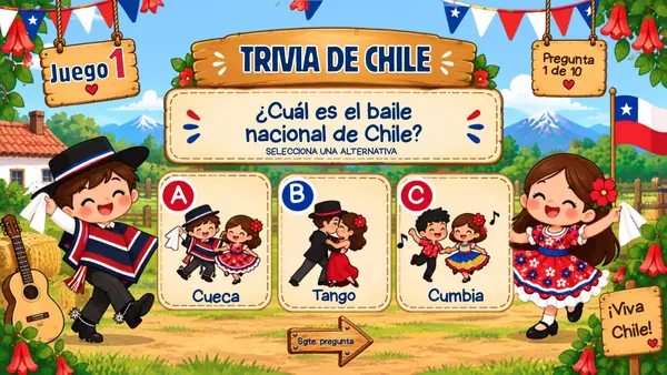 JUEGO 1 "¿Cuánto sabes de Chile?”