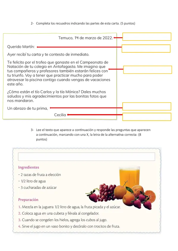 Prueba escrita 