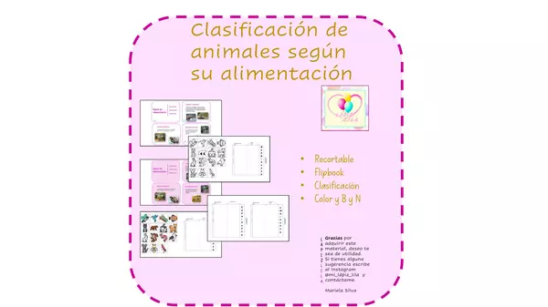 CLASIFICACIÓN DE ANIMALES SEGÚN SU ALIMENTACIÓN