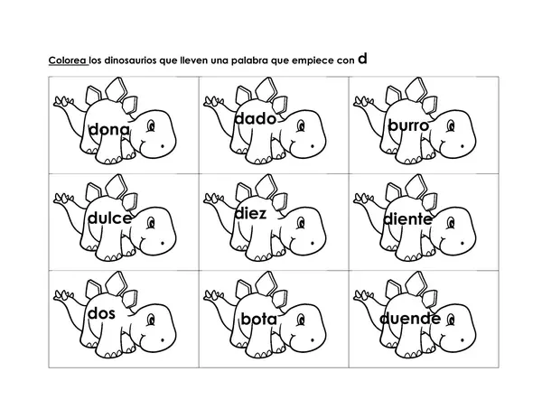 guia letra d
