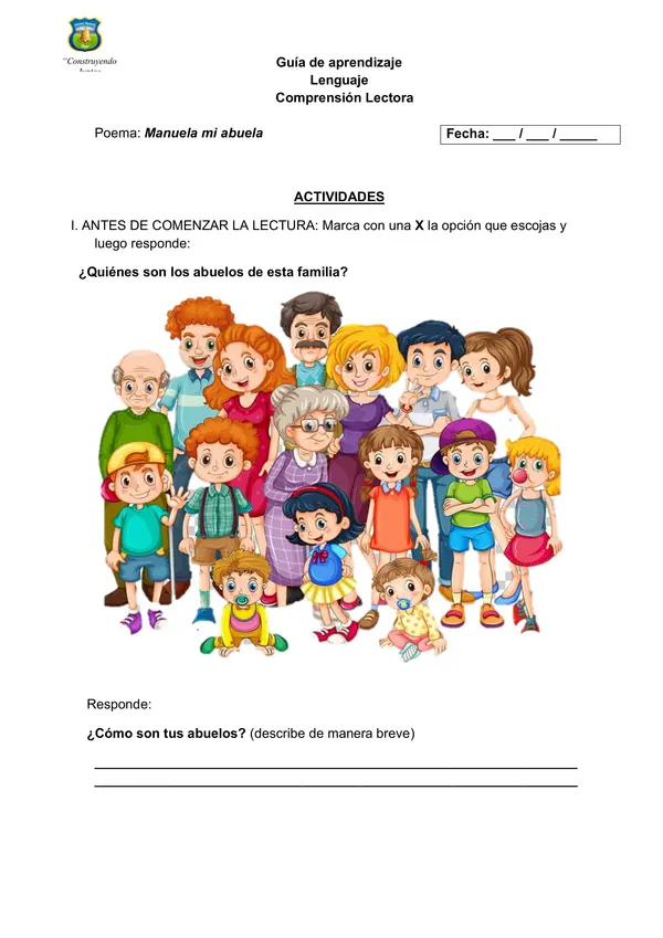 Guia de comprensión lectora (POEMA)