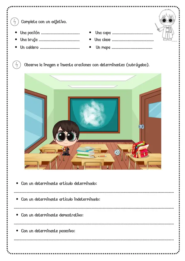 Guía de comprensión "Harry Potter y la cámara secreta" 3°-4° año básico.