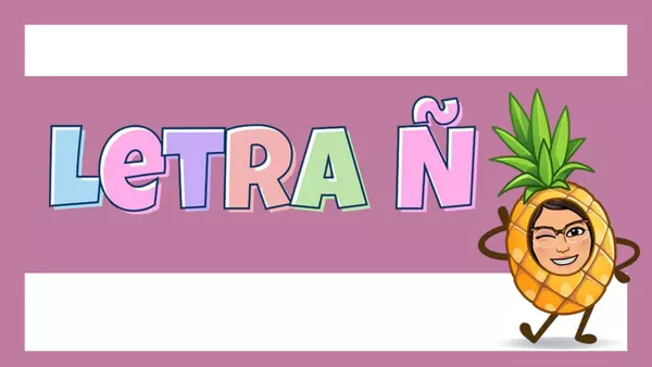 Letra Ñ