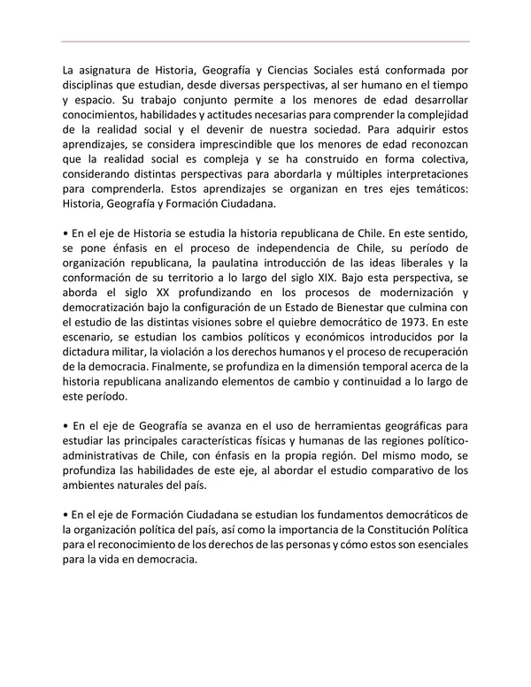 Ensayo exámenes libres 6° básico Historia, Geografía y Ciencias Sociales