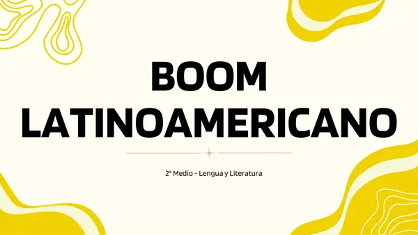 PPT Boom latinoamericano 