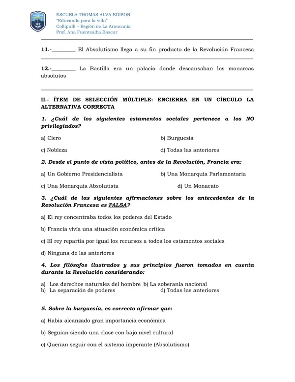guia de historia