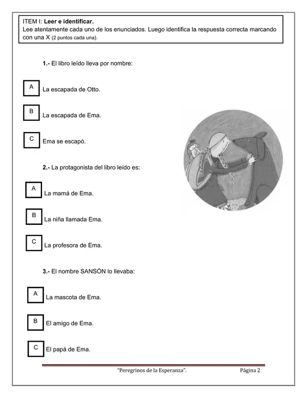 La escapada de Ema"