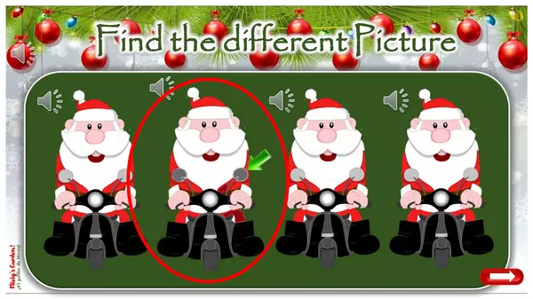 Challenge: Find the different Picture ( Game)