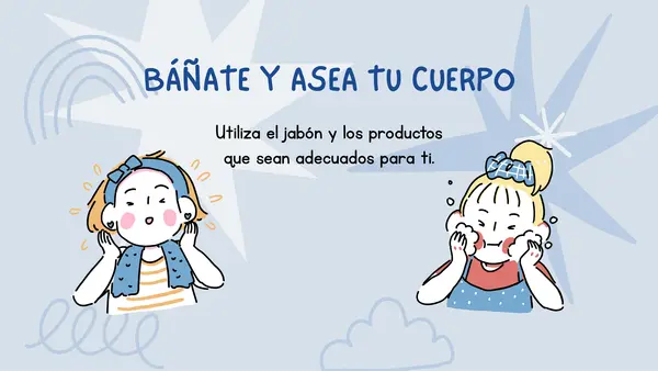Hábitos de higiene – Primer día de clases 🧼✨