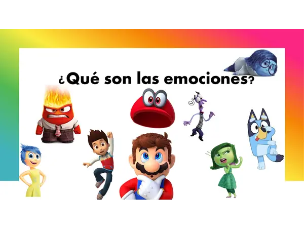 Taller dinamico sobre identificacion de emociones (preescolar y primero de escolar) 
