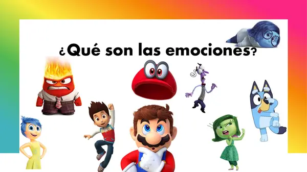 Taller dinamico sobre identificacion de emociones (preescolar y primero de escolar) 
