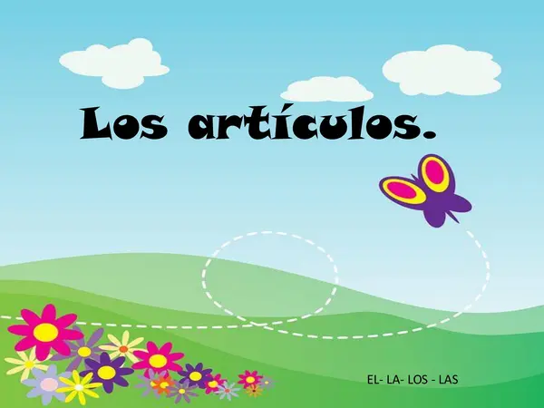 Los articulos